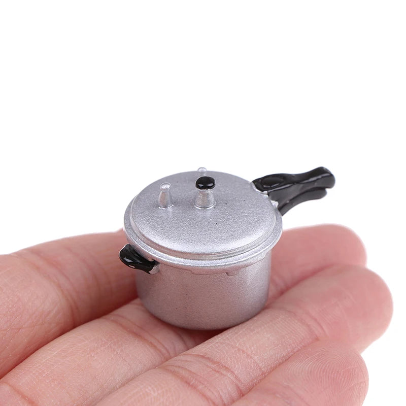 Cooking Utensil Pressure Cooker 12 Scale Dollhouse Miniature