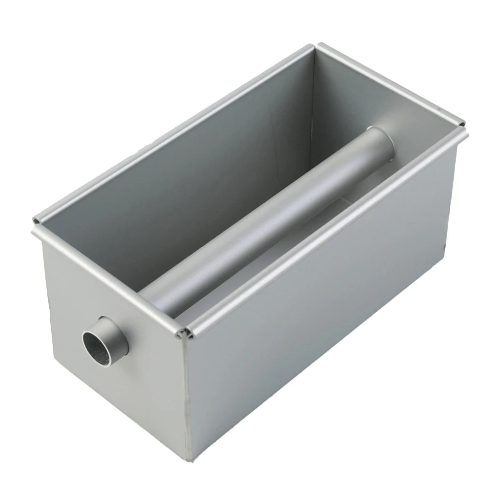 Aluminium Alloy Square Bread Loaf Pan Center Tube