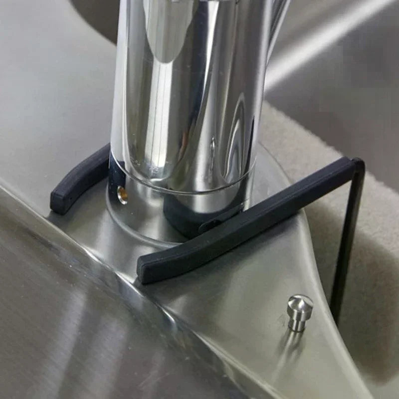 Sink Sponge Holder Small Bathroom Metal Organizer Liquid