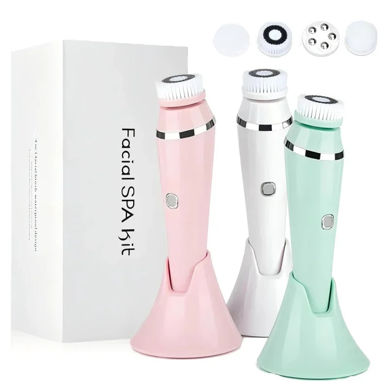In Electric Facial Cleansing Brush Waterproof Ipx7 Face
