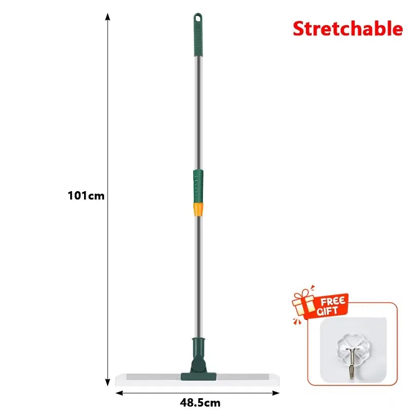 Silicone Scraper Broom Magic Wiper Floor Toilet Bathroom