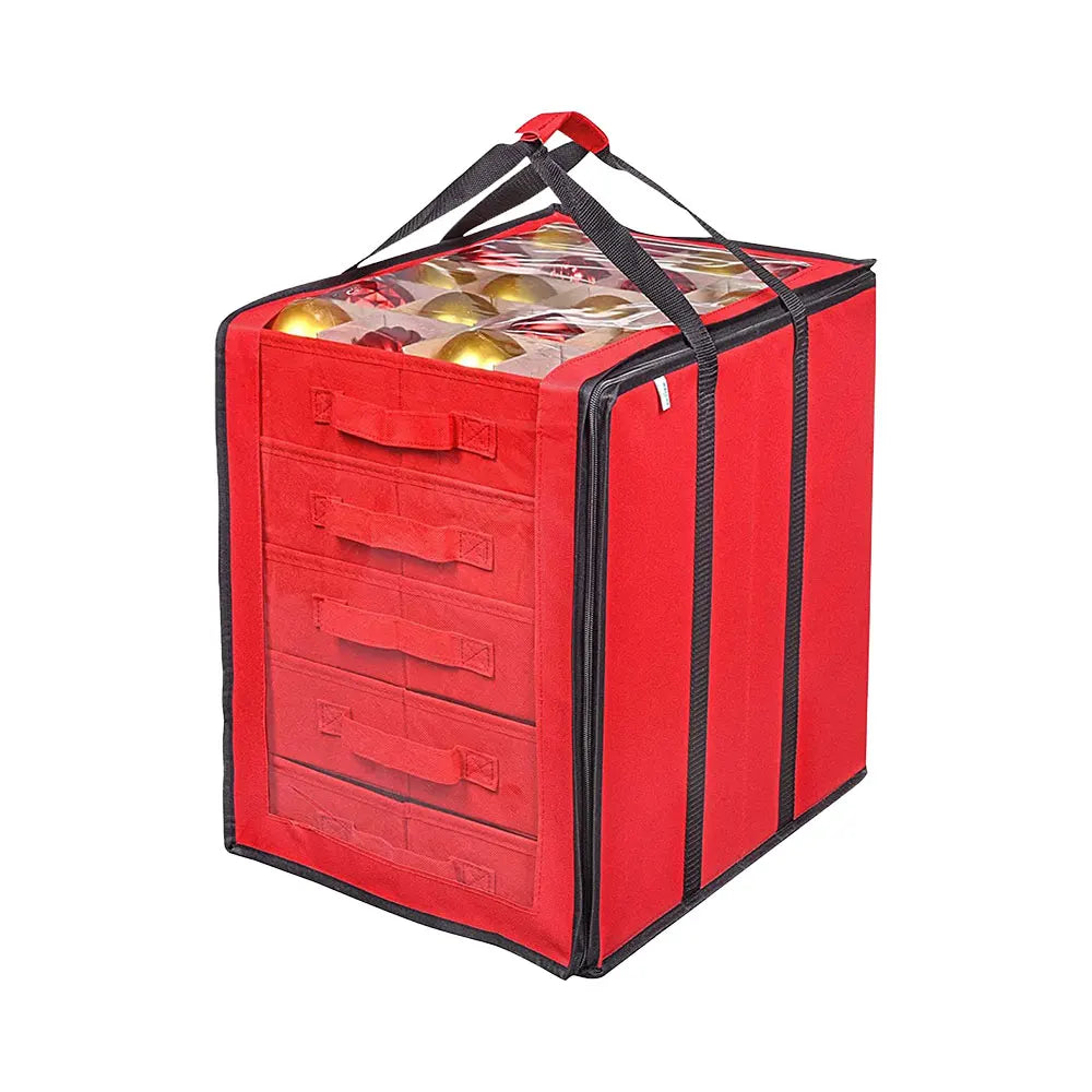 Christmas Ball Ornament Storage Box Layers Store Up