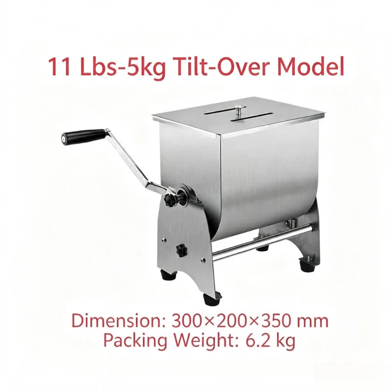 Meat Grinder Commercial Electric Stainless Steel Flip Fixed