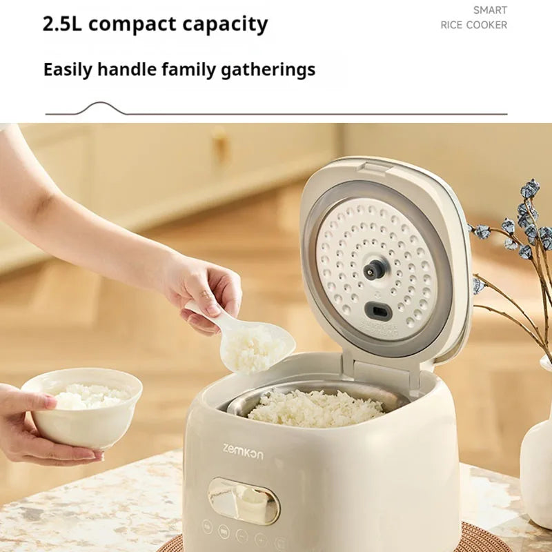 German Zemkon 5l Electric Rice Cooker Stainless Steel