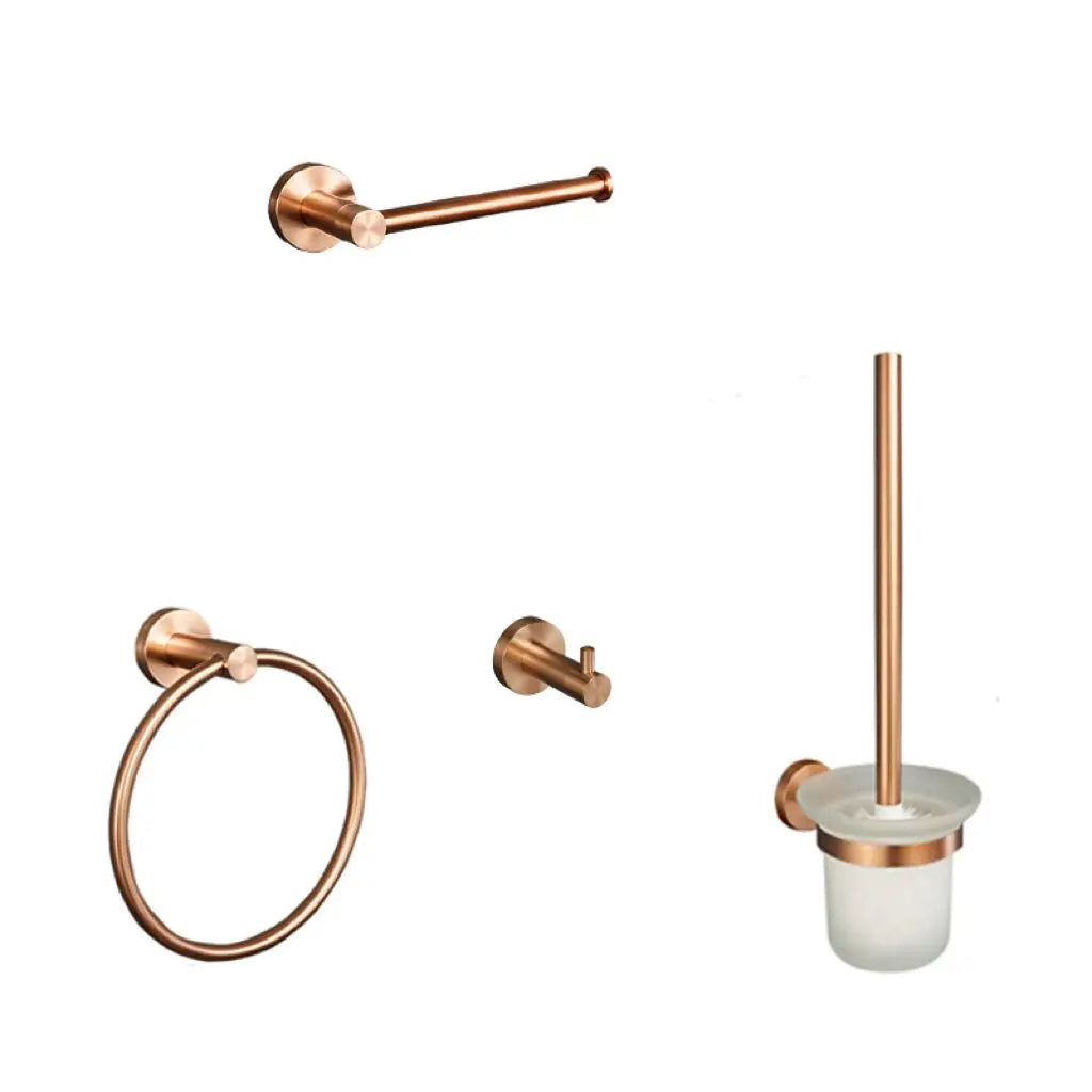 High Quality Brushed Rose Gold Bathroom Pendant Towel