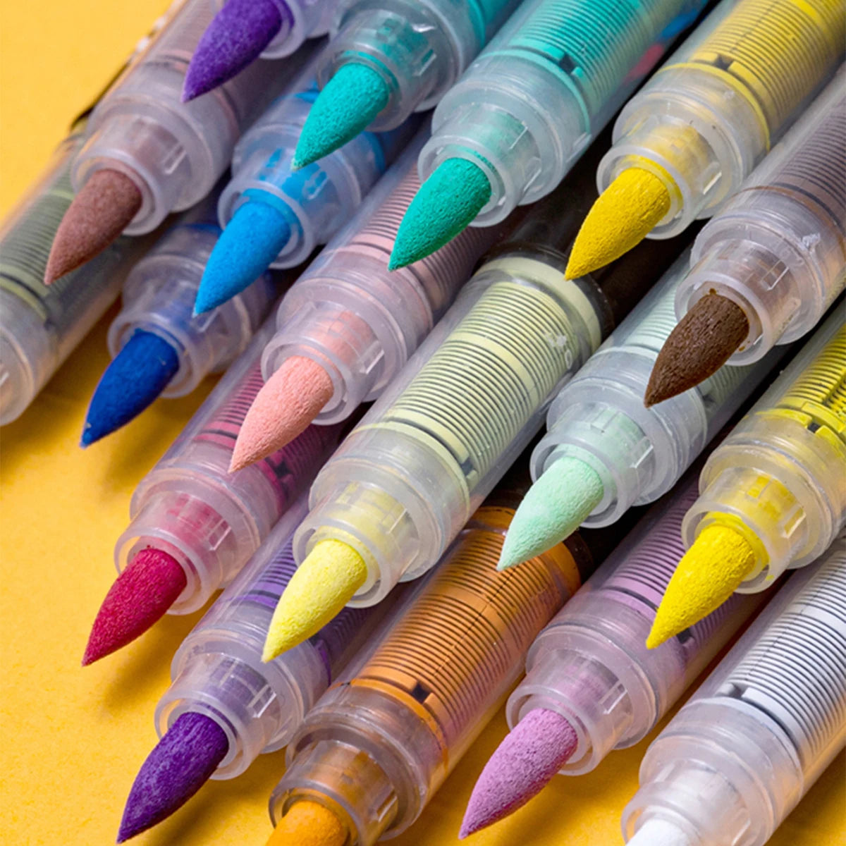 12-240 Colors Acrylic Paint Markers Brush Tip Direct-Liquid