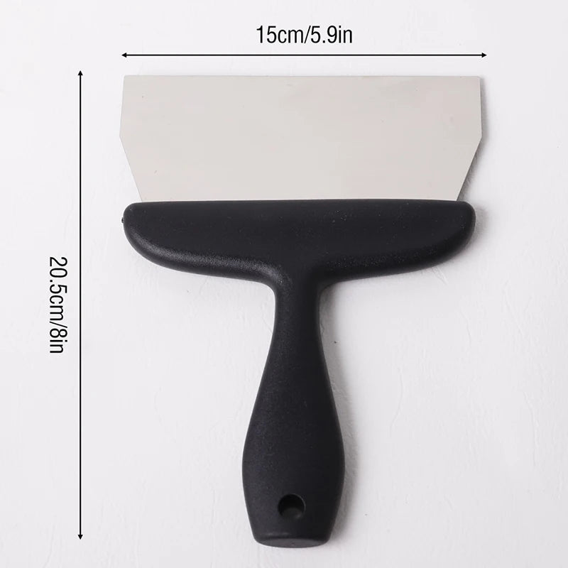 Coating Spatula Chocolate Scraper Stainless Steel Dough Scraper