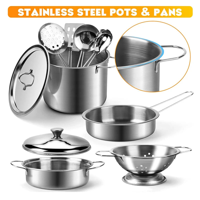 Play Pots Pans Toys Kids - Playset Pretend