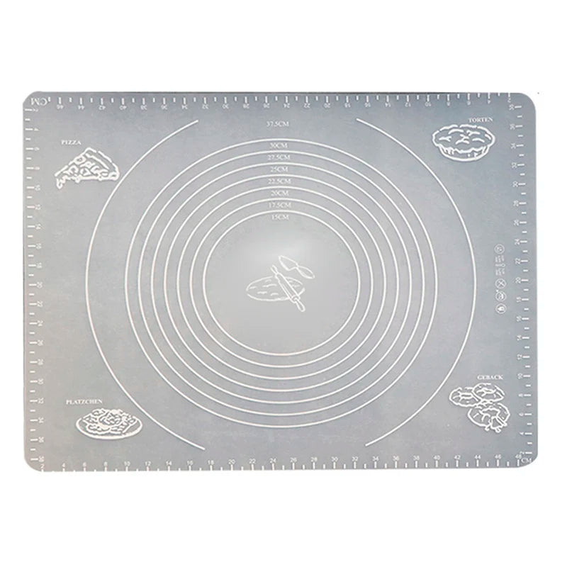 30x40cm Silicone Pastry Mat Non-Stick Thickening Mat Rolling