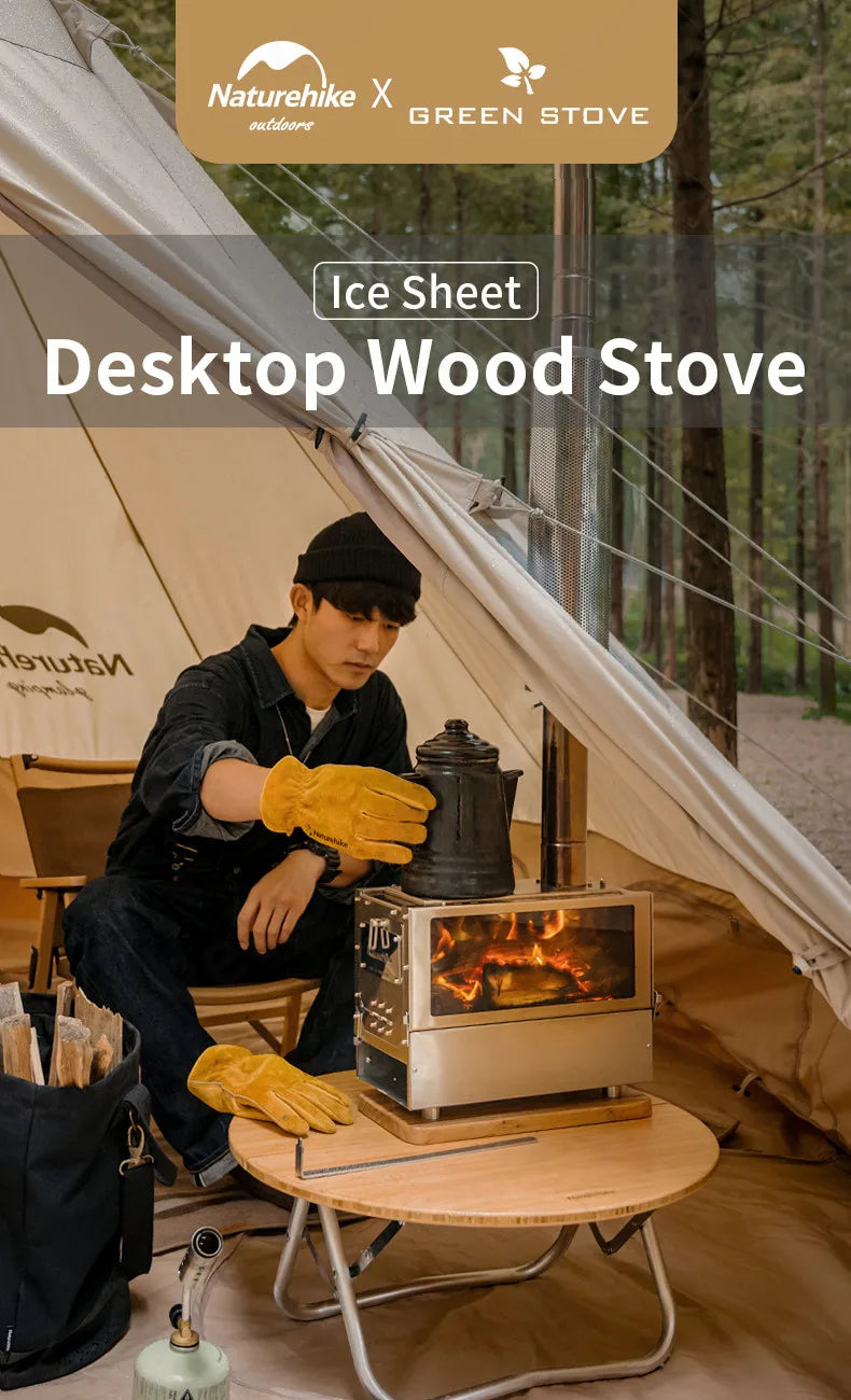Naturehike Camping Firewood Accessary Stove 8m Chimney Desktop