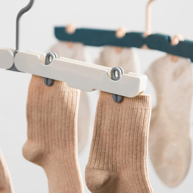Travel Folding Hanger Mini Hangers Drying Rack Outdoor