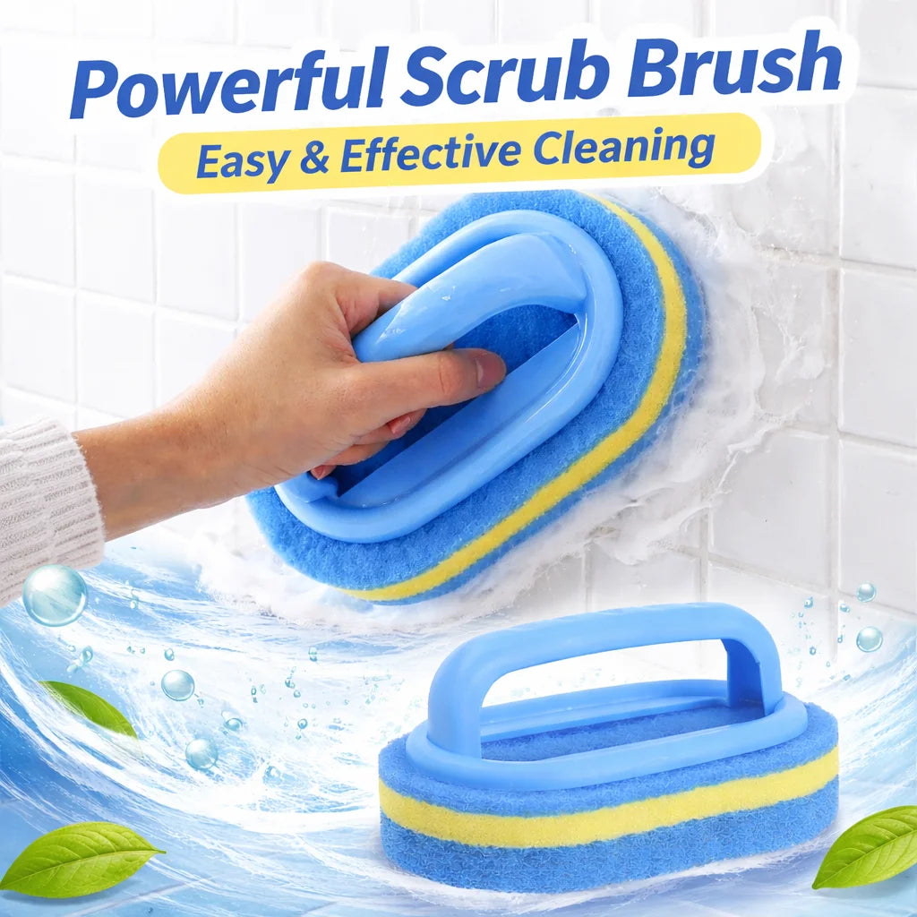 Cleaning Brush Handle Dish Soap Bathroom Tub Thicken
