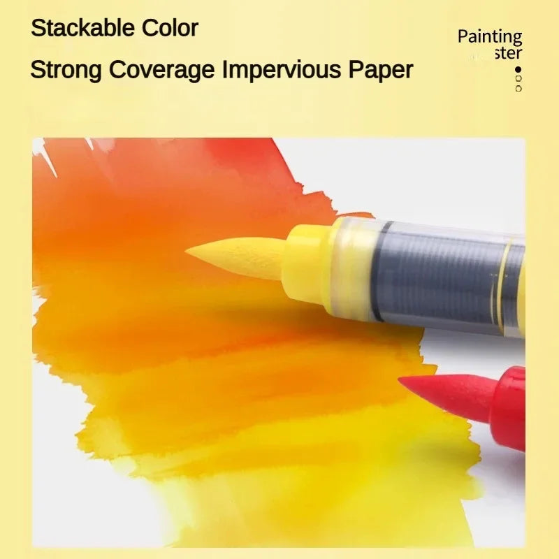 84/12 Colors Direct-Liquid Acrylic Marker Pen Waterproof Pen