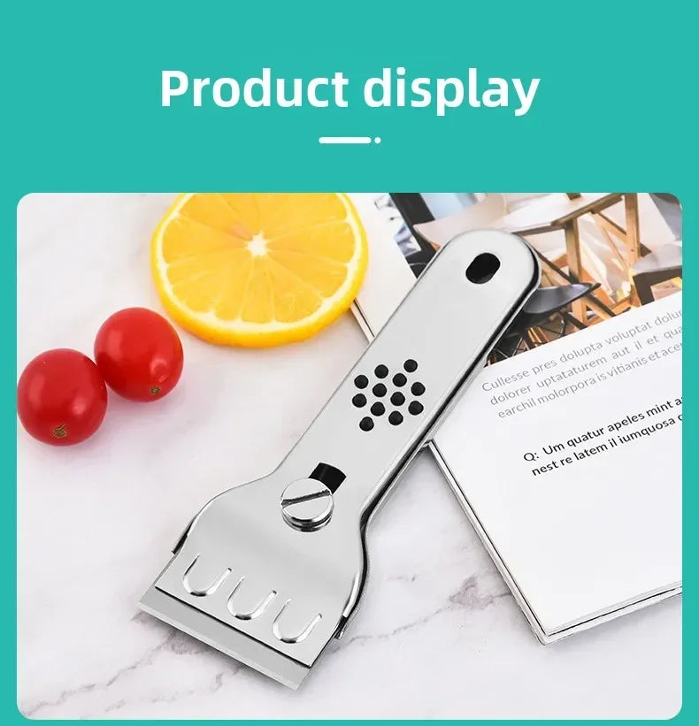 Stainless Steel Hob Scraper Glass&Ceramic Scraper Replacement