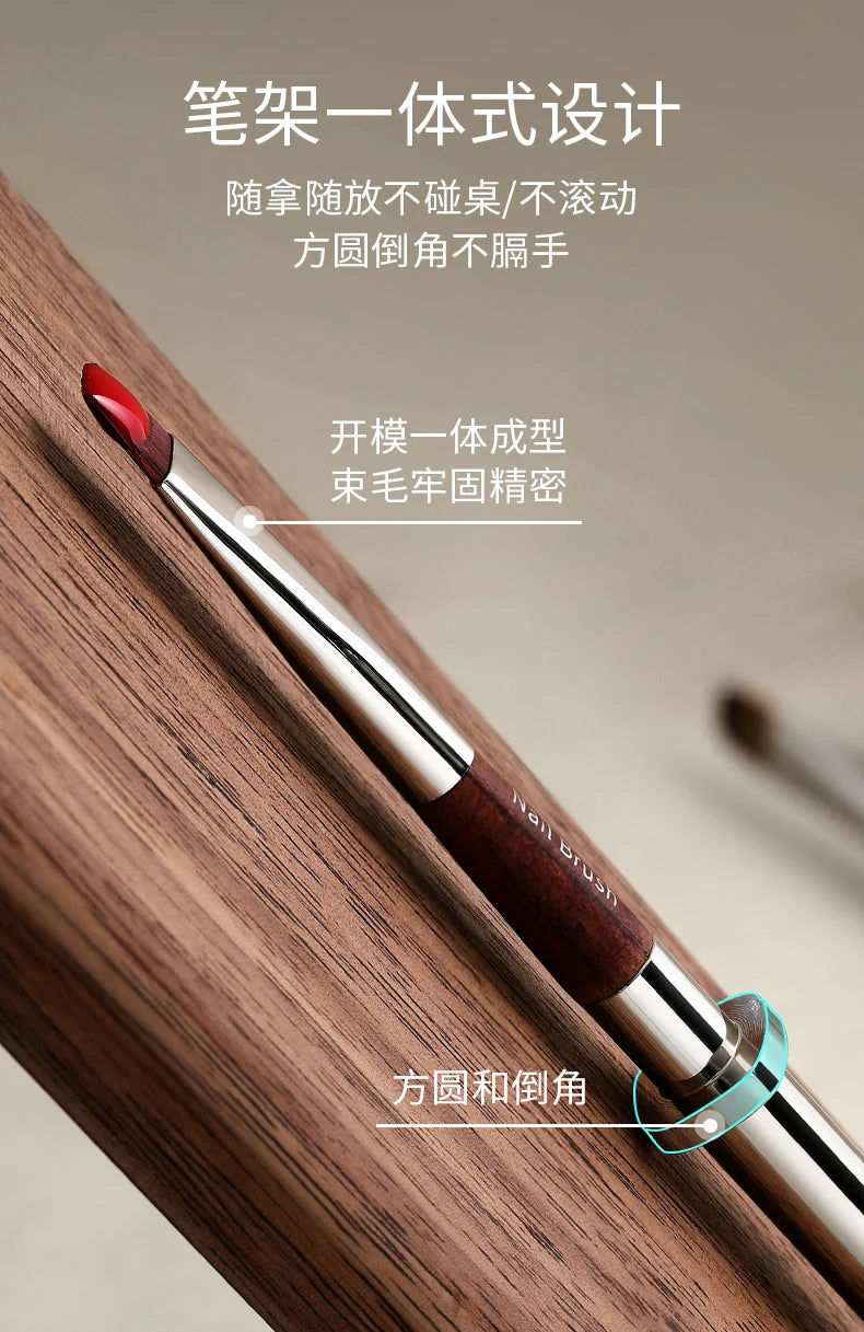 Mr Nail Professional Nail Art Brush Large Square