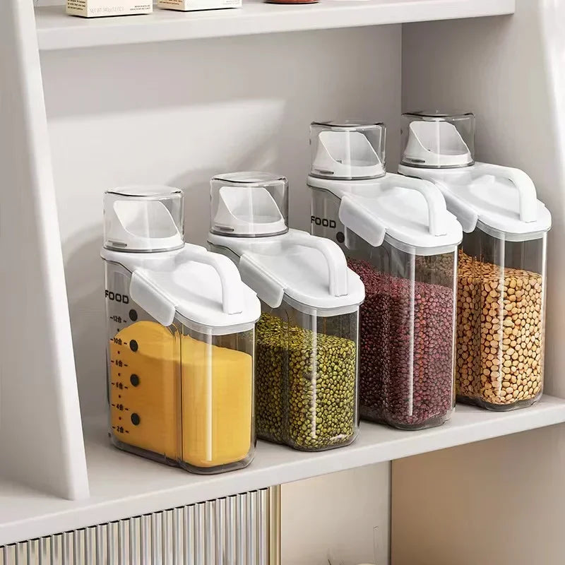 Airtight Food Storage Containers Cereal Dispenser Cereal