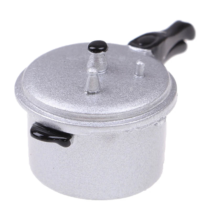 Cooking Utensil Pressure Cooker 12 Scale Dollhouse Miniature