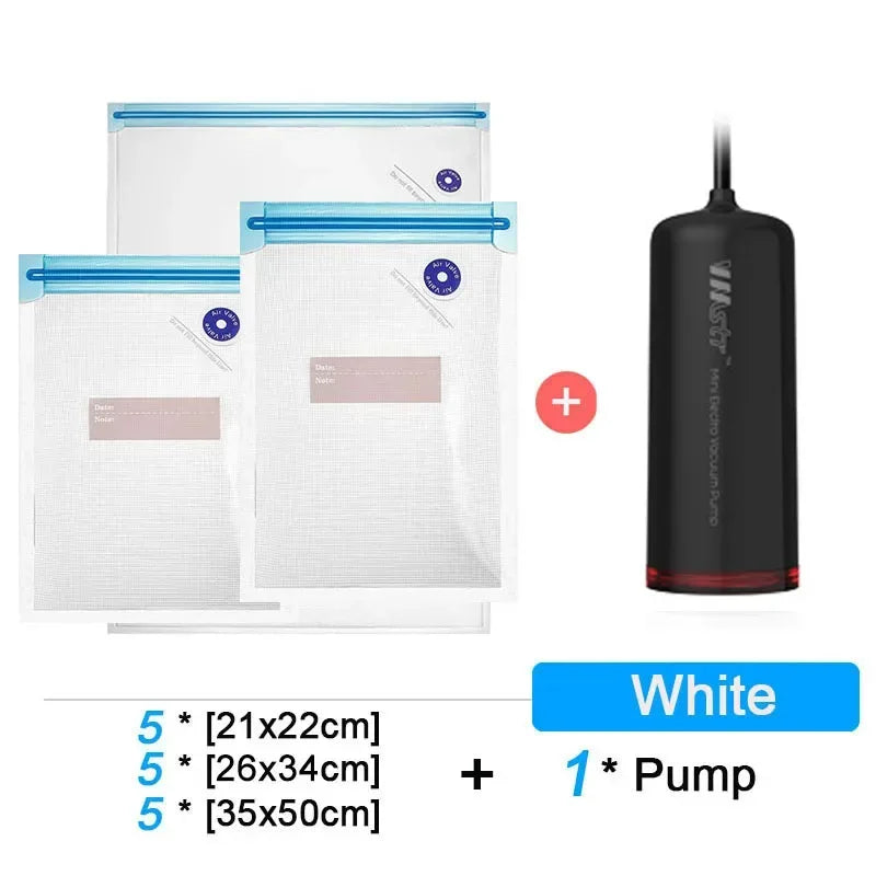 Mini Usb Vacuum Pump Sealer Packing Machine Traveling