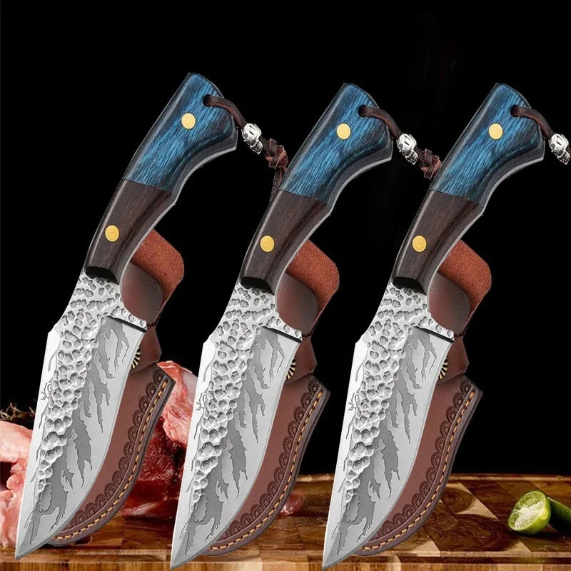 Wxcoo Knife Durable Meat Cutting Stainless Steel Utility
