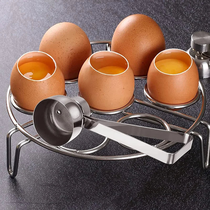 304 Stainless Steel Egg Opener Double-Headed Shell Opener