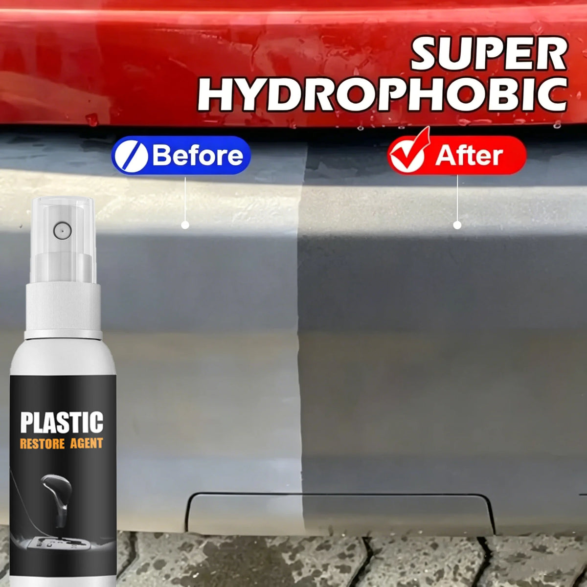 Car Plastic Restorer Back To Black Gloss Plastic