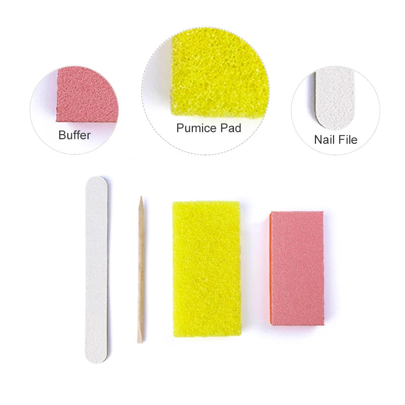 800 Sets/Carton Disposable Pedicure Kits Nail Sets Sand