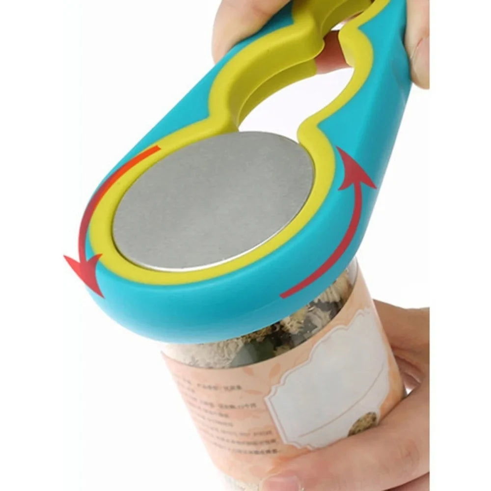 4-In-1 Can Opener Multi-Function Can Opener Non Slip