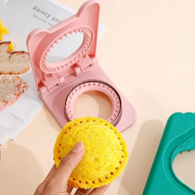 Sandwich Cookie Cutter Breakfast Sandwich Maker Bread Mold