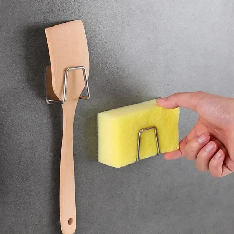 Stainless Sink Sponges Racks Self Adhesive Sink Sponges