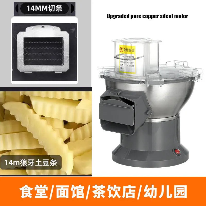 Electric Potatoes French Fries Chips Cutter Slicer Carrot