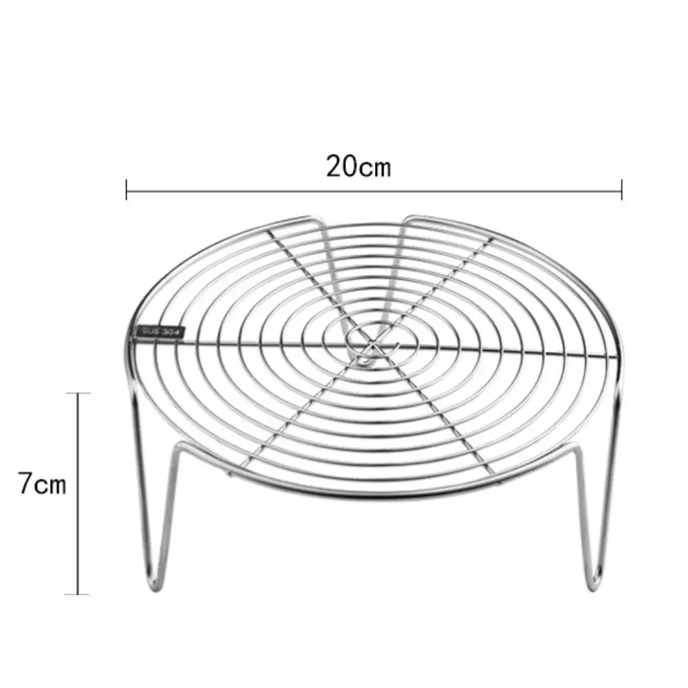 304 Stainless Steel Steamer Rack Pot Steaming Tray