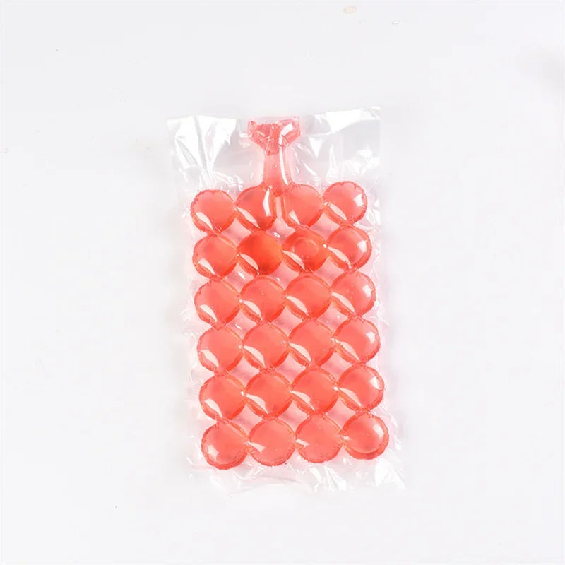 10pcs Disposable Heart Round Shaped Ice Cube Bags