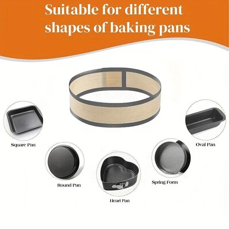 2pcs Reusable Silicone Baking Mats Anti-Adhesive Silicone
