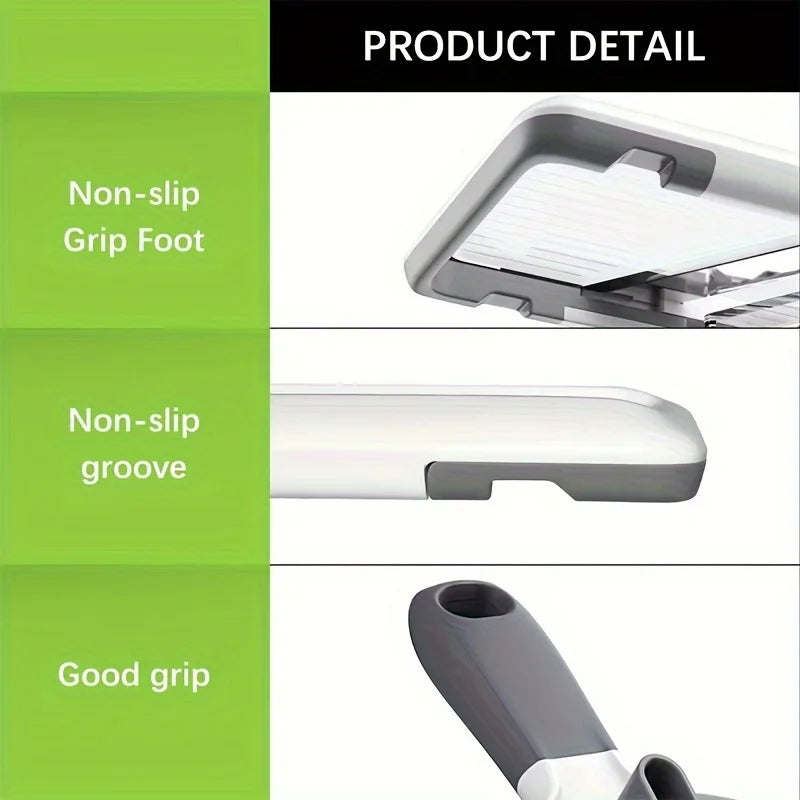 Handheld Vegetable Slicer Adjustable Stainless Steel Blade
