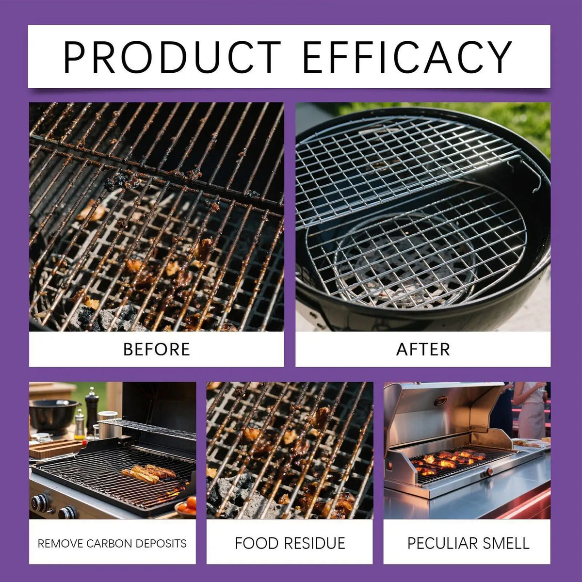 Grill Rack Cleaner Grill Frying Pan Cleaner Removing