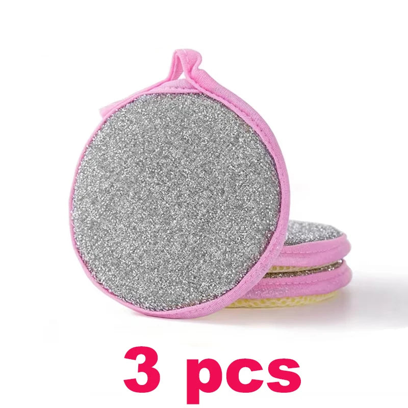 Dish Washing Sponge Dishwashing Magic Sponges Cloth Double-Sided