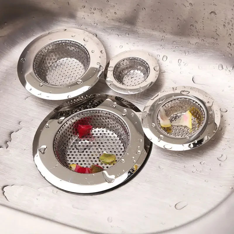 Sink Strainer Stainless Steel Drain Hole Filter Trap