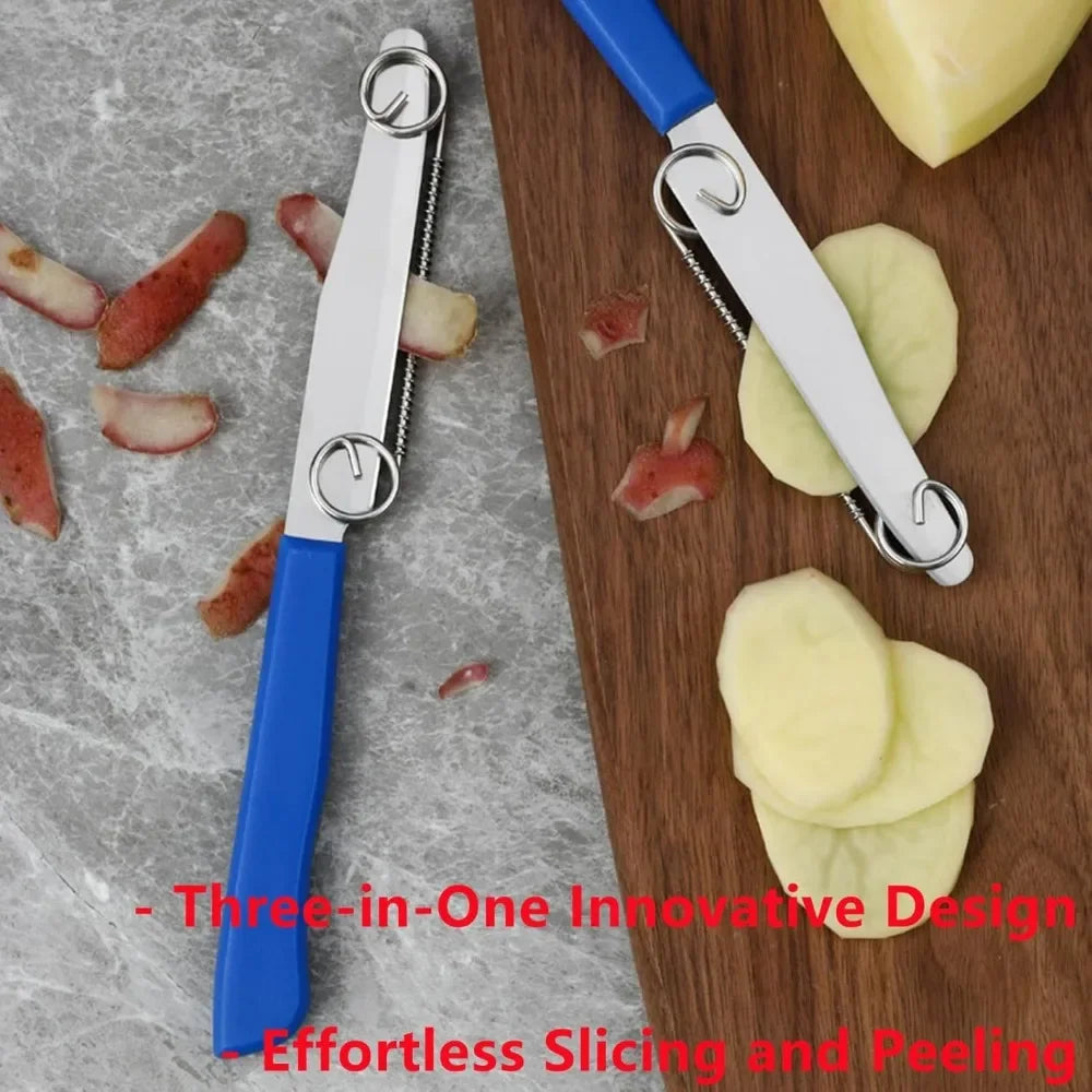 In Peeler Vegetable Fruit Peelers Quick Slicing Cutter