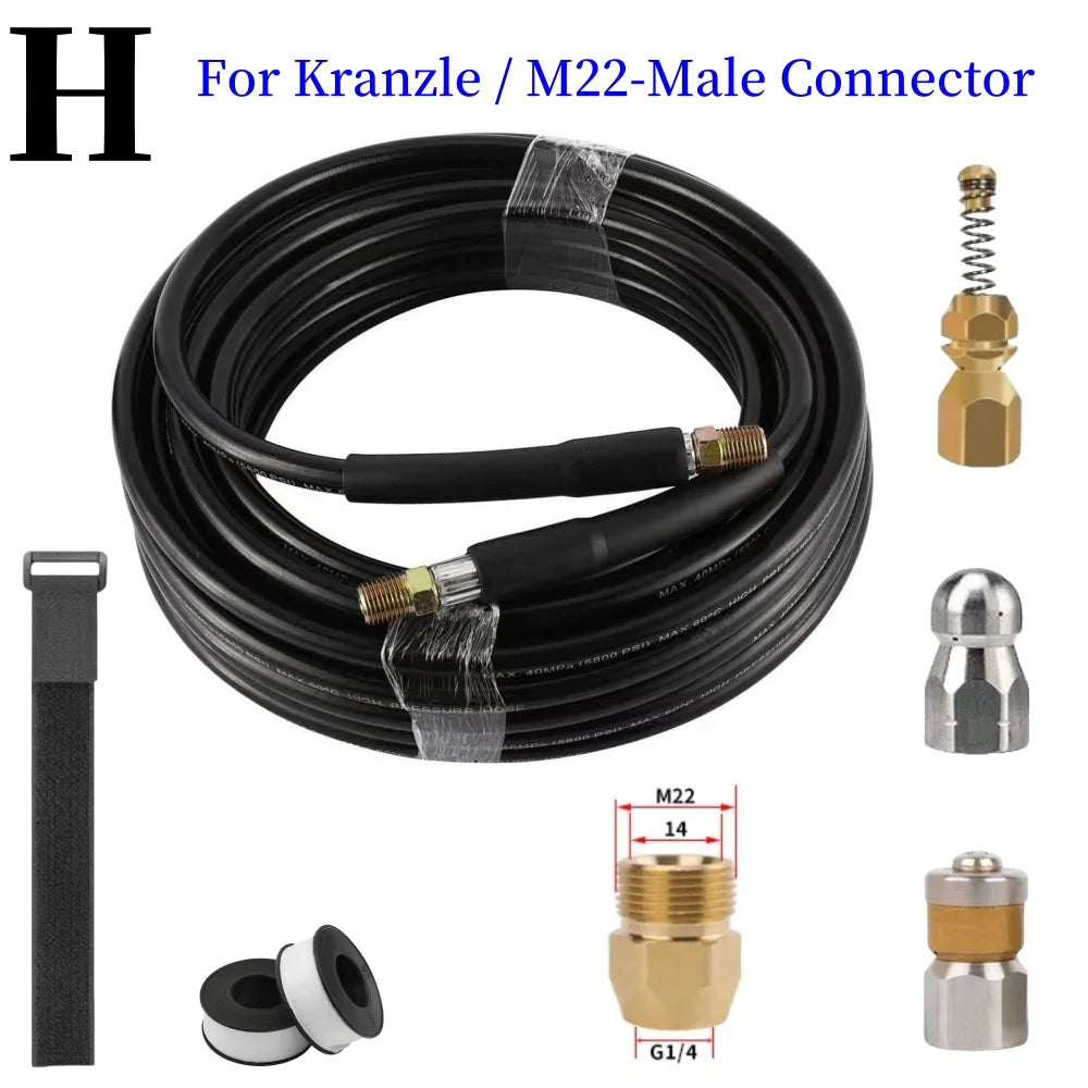 Sewer Cleaning Hose Pressure Hose High-Pressure Cleaning Machine