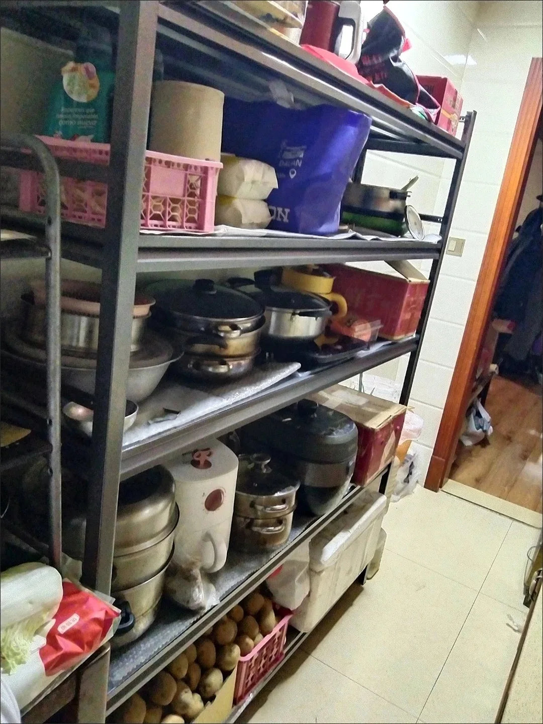 Use Storage Rack Metal Appliance Organizer Shoe Book