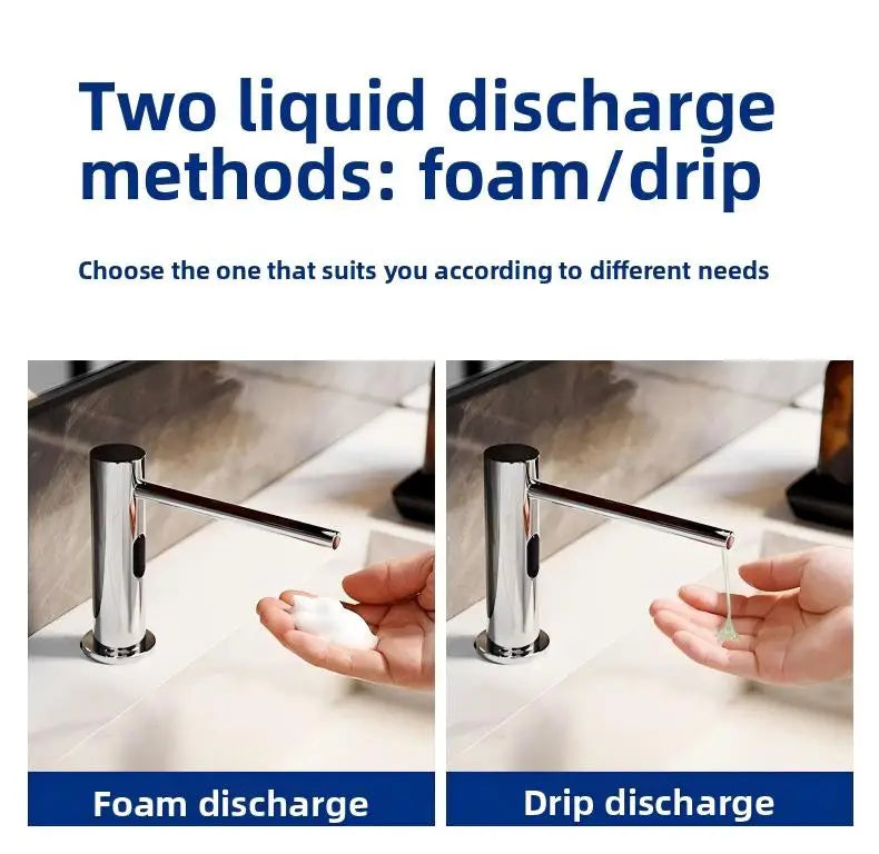 Automatic Liquid Soap Dispenser Faucet Style Brass Sensor