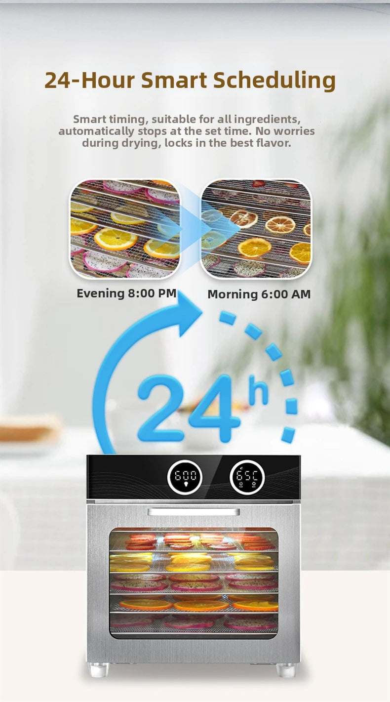 Smart Knob Food Dehydrator Multi-Function Pet Snacks &