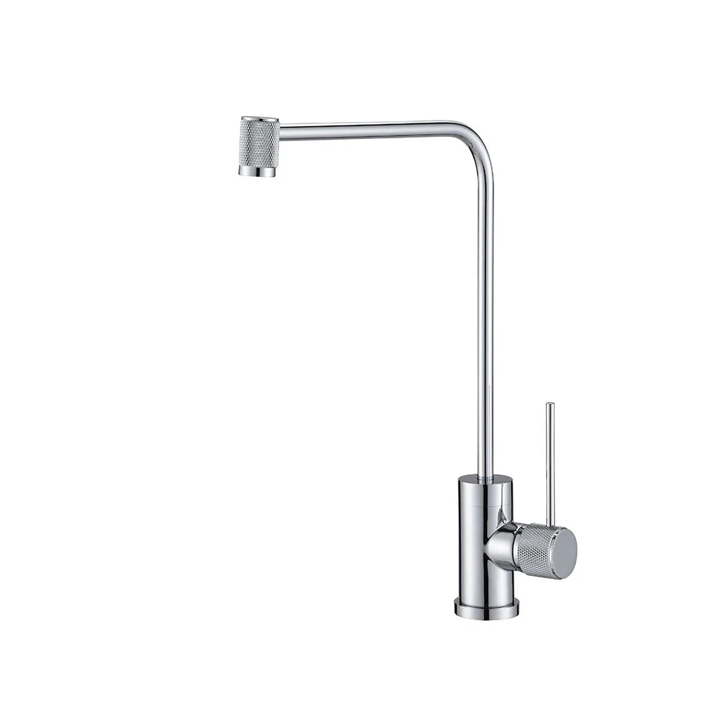 Gun Grey Copper Sink Faucet Rotate 360 Cold