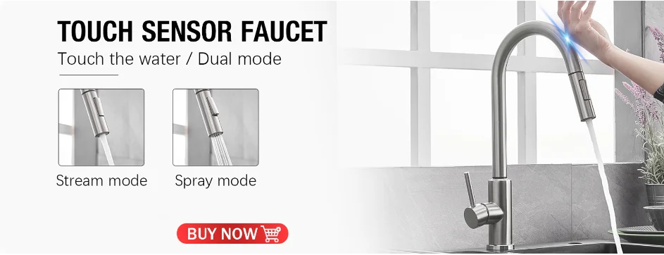 Ways Touch On Filter Faucets Of Pull Down