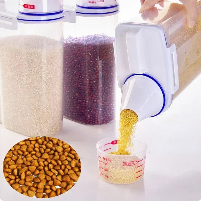 5kg/2kg Sealed Moisture Proof Pet Food Storage Container