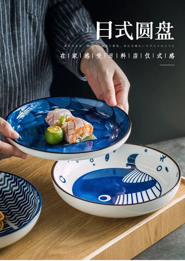 Japanese Ceramic Dish Deep Dish Restaurant Hotel Creative