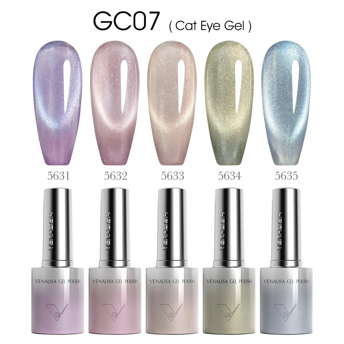 1pc Venalisa 10ml Nail Gel Polish Soft Texture