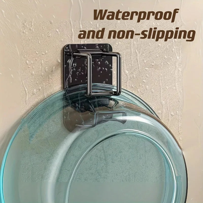 Foldable Storage Hook 1/2pcs Washbasin Rack Rubber Bathtub