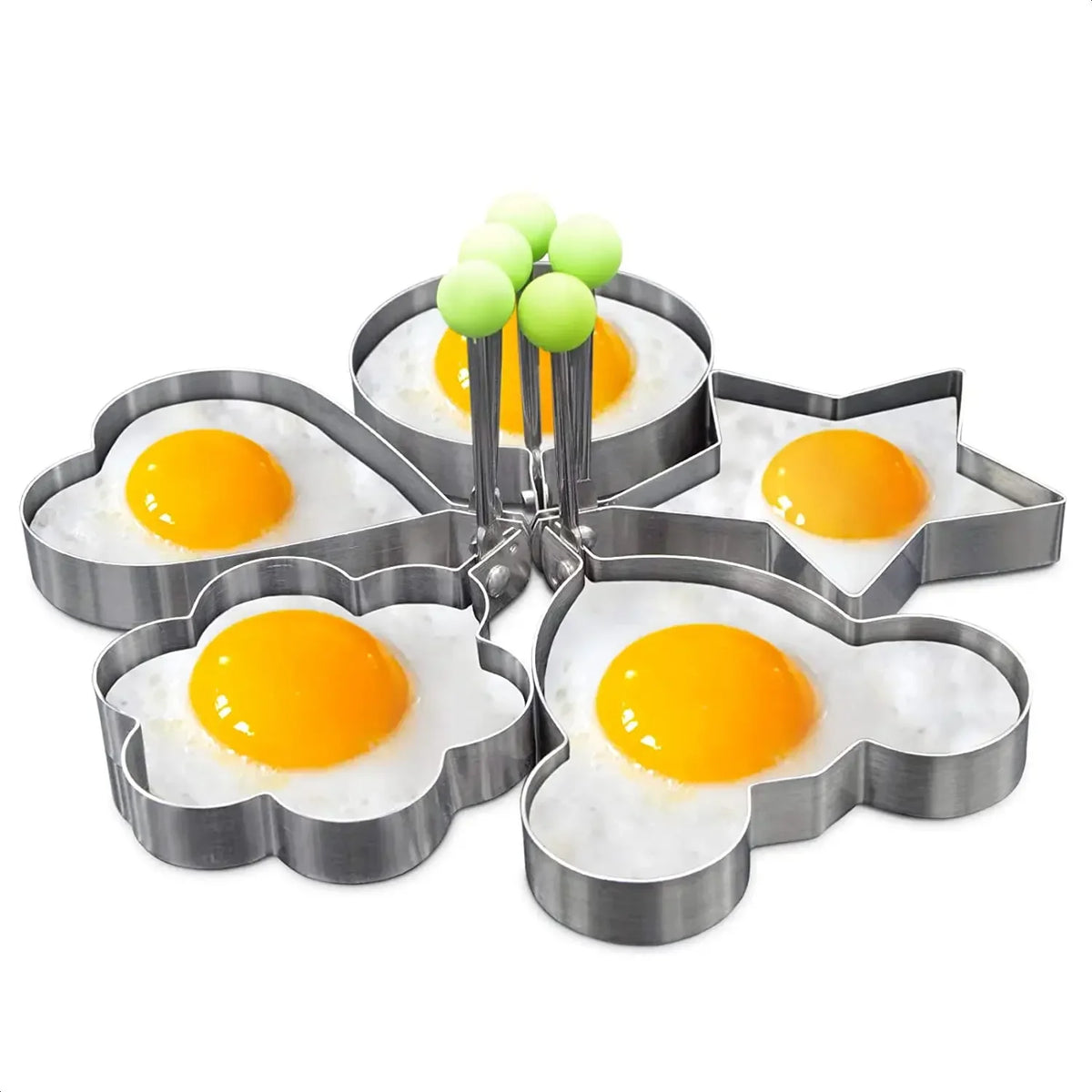 Styles Fried Egg Mold Diy Breakfast Pancake Shaper