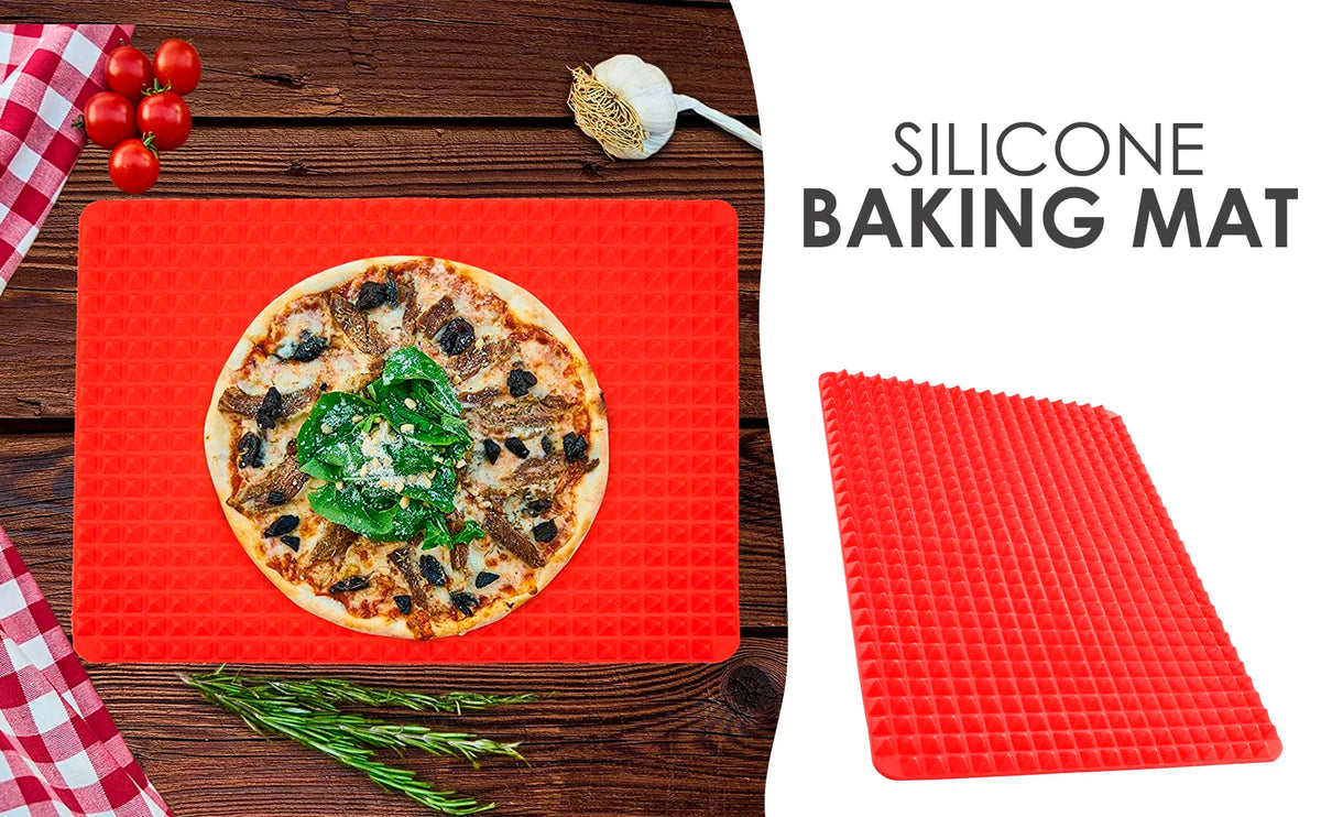 Non-Stick Silicone Pyramid Cooking Mat Baking Mat Grid